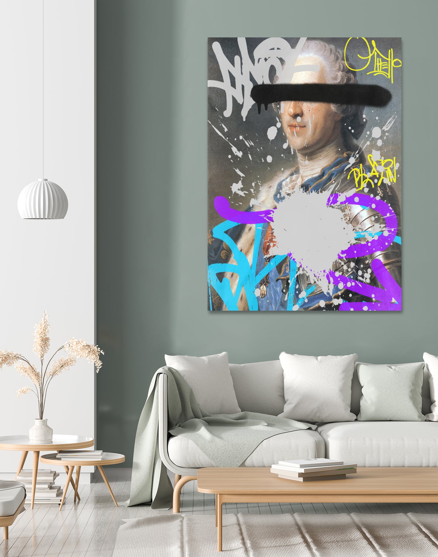 Revolution (King version) by Pedro Molina on GIANT ART - gray mixed media