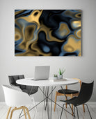 Blue Gold by christy Leigh hodgin on GIANT ART - blue digital painting