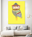 Owl Boss Man by Ashley Percival on GIANT ART - digital drawing