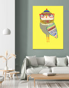 Owl Boss Man by Ashley Percival on GIANT ART - digital drawing