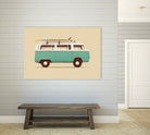 Blue Van by Florent Bodart on GIANT ART - blue digital drawing