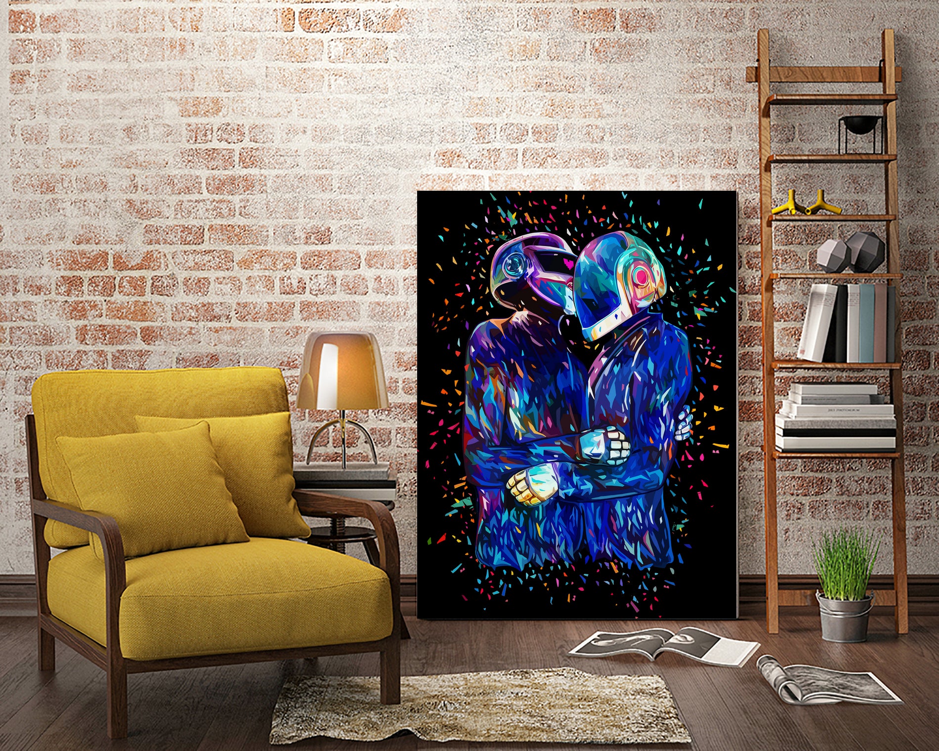 The Embrace - Black Variant by Alessandro Pautasso on GIANT ART - black digital painting