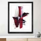 Off To Those Places 2 by Mariam Cisse on GIANT ART - red mixed media