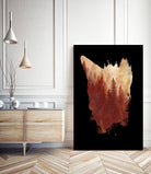 Blind Fox by Robert Farkas on GIANT ART - red digital painting