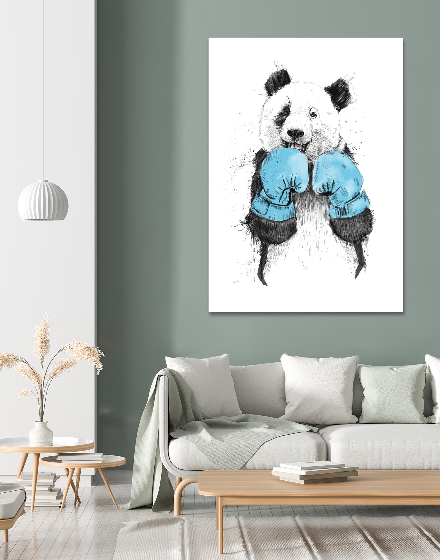 The Winner by Solti Balázs on GIANT ART - blue digital painting