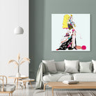 地獄大夫-極雅 - JIGOKUDAYU-GOKUMIYABI by MINAMI KASI on GIANT ART - white digital painting