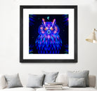 Fantasy Owl by Ilya Shapko on GIANT ART - blue character design