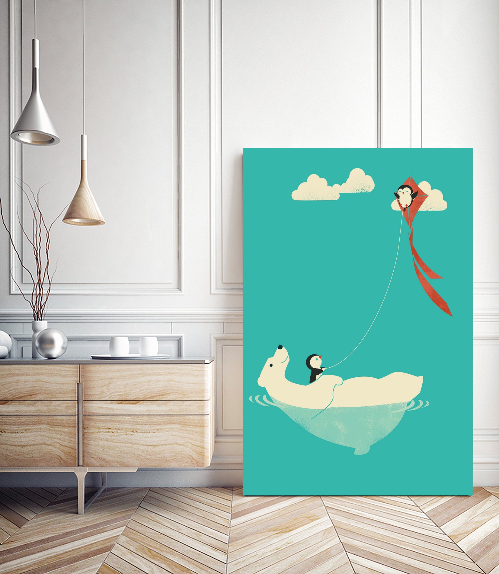 Parasailing by Jay Fleck on GIANT ART - digital drawing