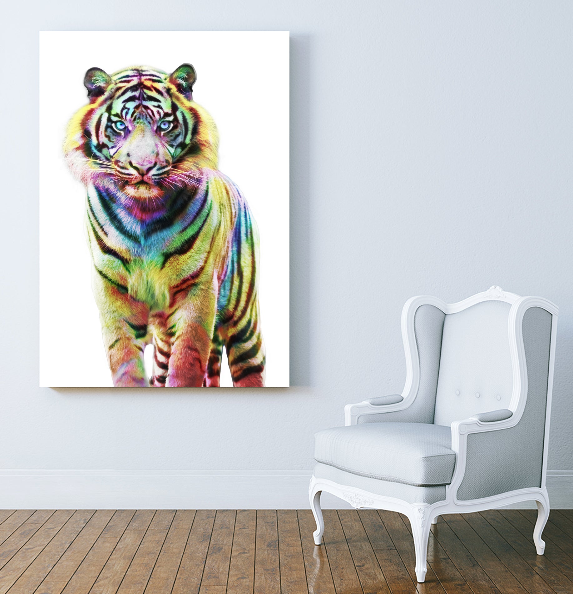 Le Tigre de Couleurs by Julien Kaltnecker on GIANT ART - digital drawing