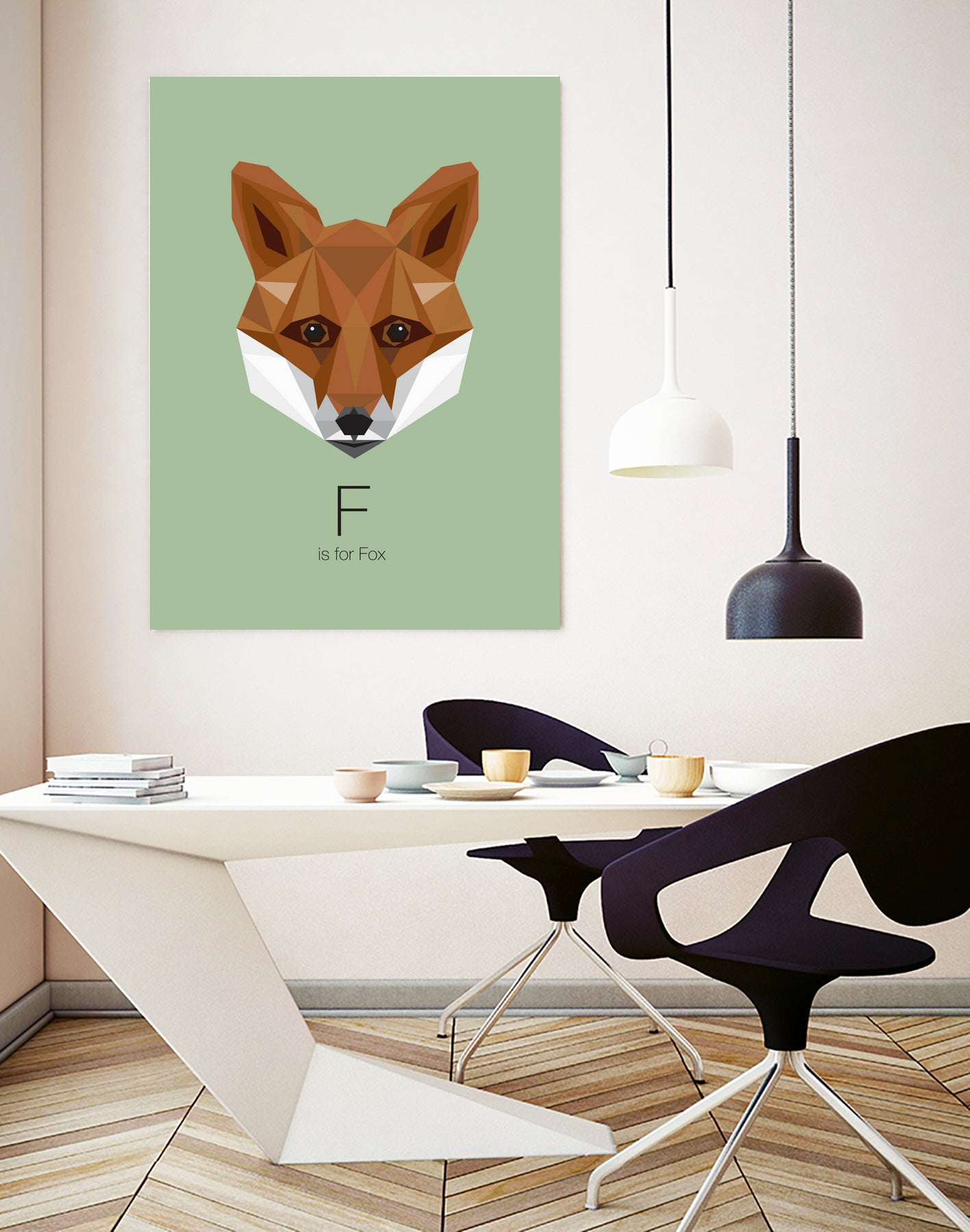 F is for Fox by Linn Maria Odnes Jensen on GIANT ART - digital drawing