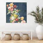 Floral tribute to Louis McNeice by anne corr on GIANT ART - blue digital painting