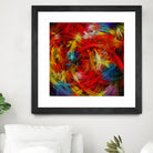 Composition #72 by Patrick Gunderson on GIANT ART - red digital painting
