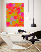 COMMUNITY by Rebecca Allen on GIANT ART - pink digital painting