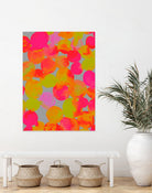 COMMUNITY by Rebecca Allen on GIANT ART - pink digital painting