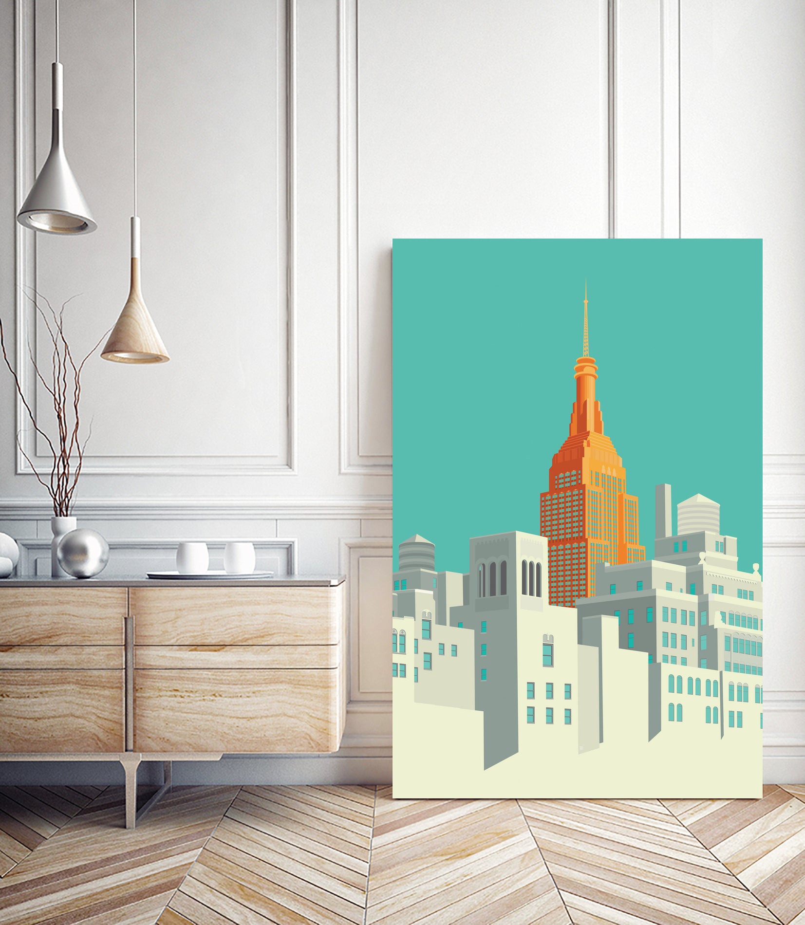 Highline by Remko Heemskerk on GIANT ART - vector illustration