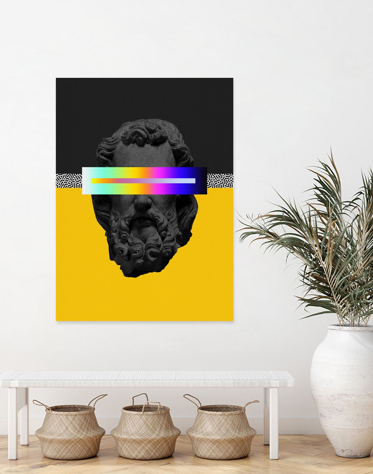 Cenu by Dorian Legret on GIANT ART - yellow photo manipulation