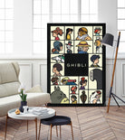 Miyazaki's Squares by Michael Mateyko on GIANT ART - character design