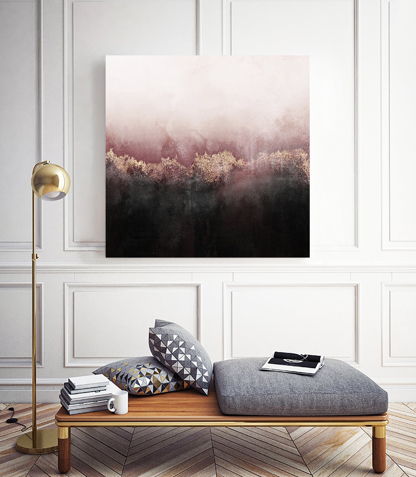Pink Sky by Elisabeth Fredriksson on GIANT ART - pink digital painting