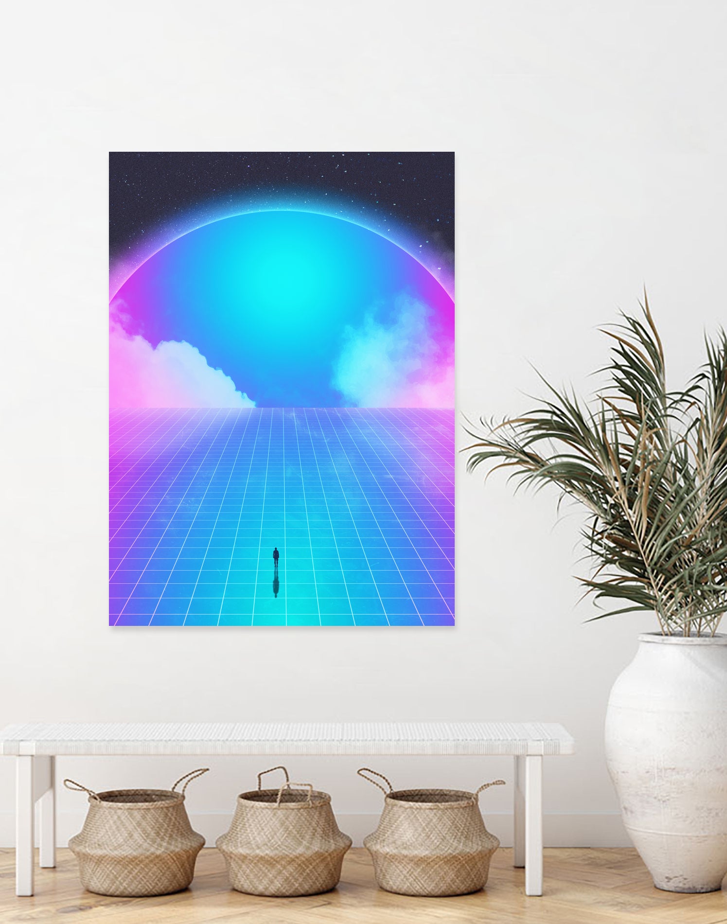Worship 2030 by Adam Priester on GIANT ART - blue digital drawing