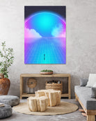 Worship 2030 by Adam Priester on GIANT ART - blue digital drawing