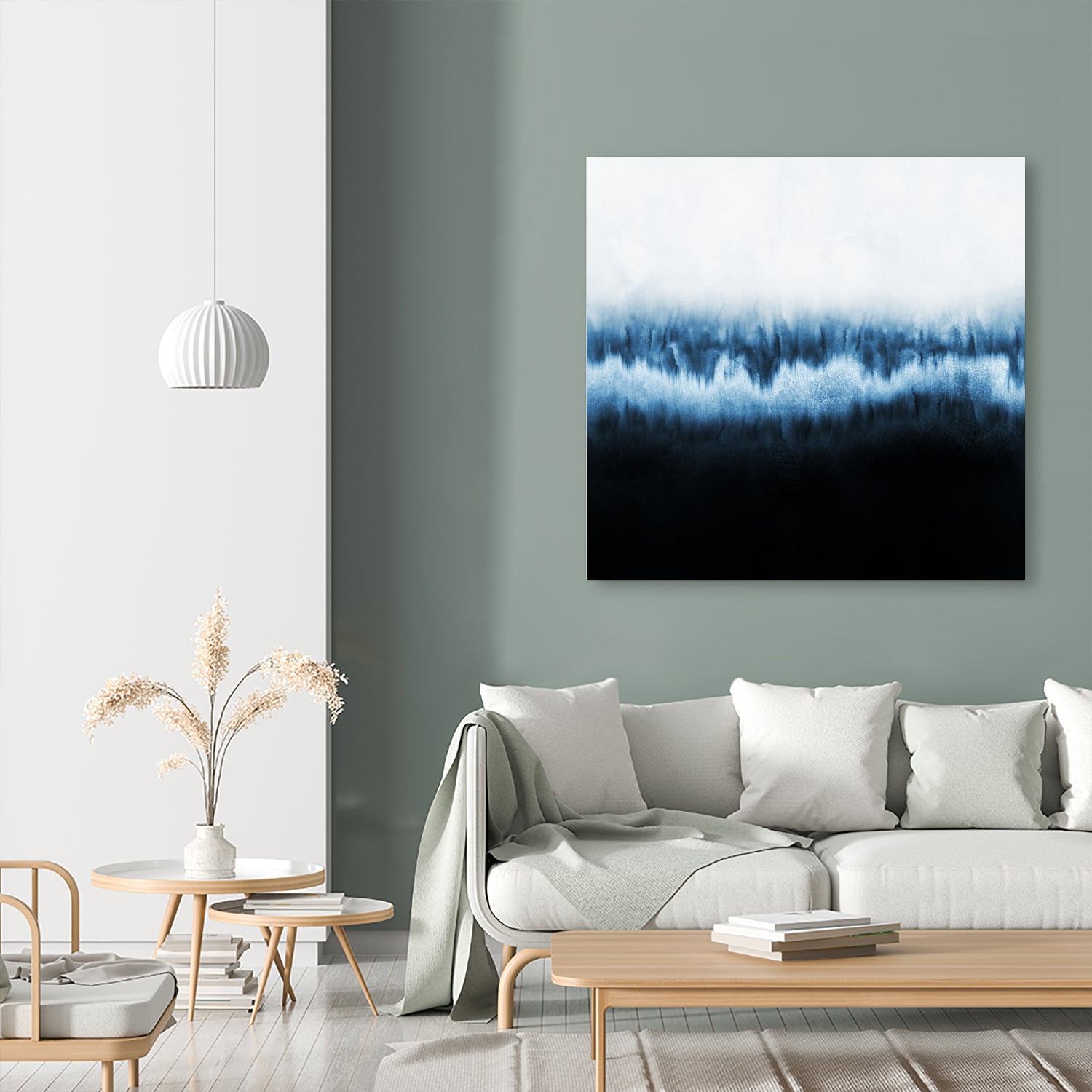 Forest Of Frost by Elisabeth Fredriksson on GIANT ART - blue digital painting