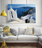 Oia Santorini v by Haris Kavalla on GIANT ART - blue photo manipulation