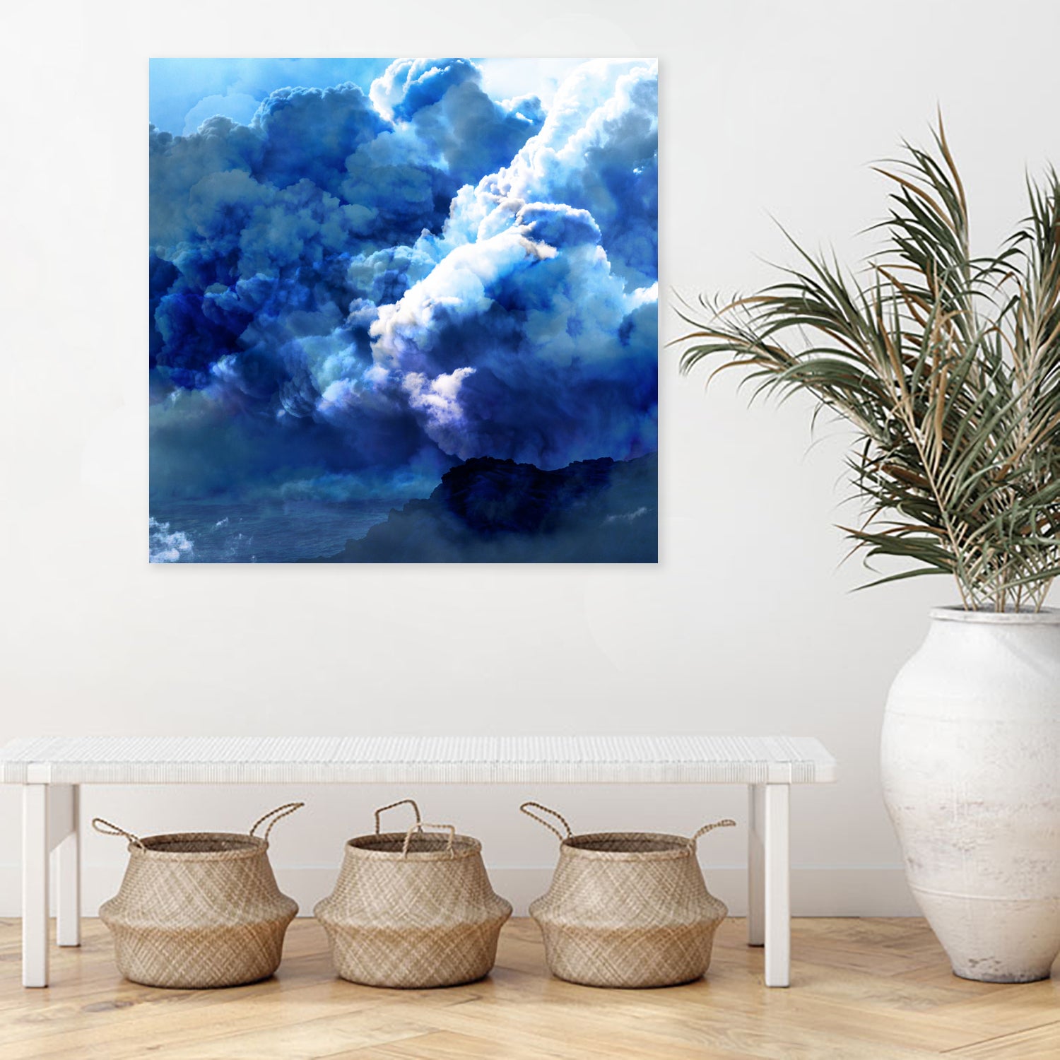 Clouds by Ash Nieman on GIANT ART - blue photo manipulation