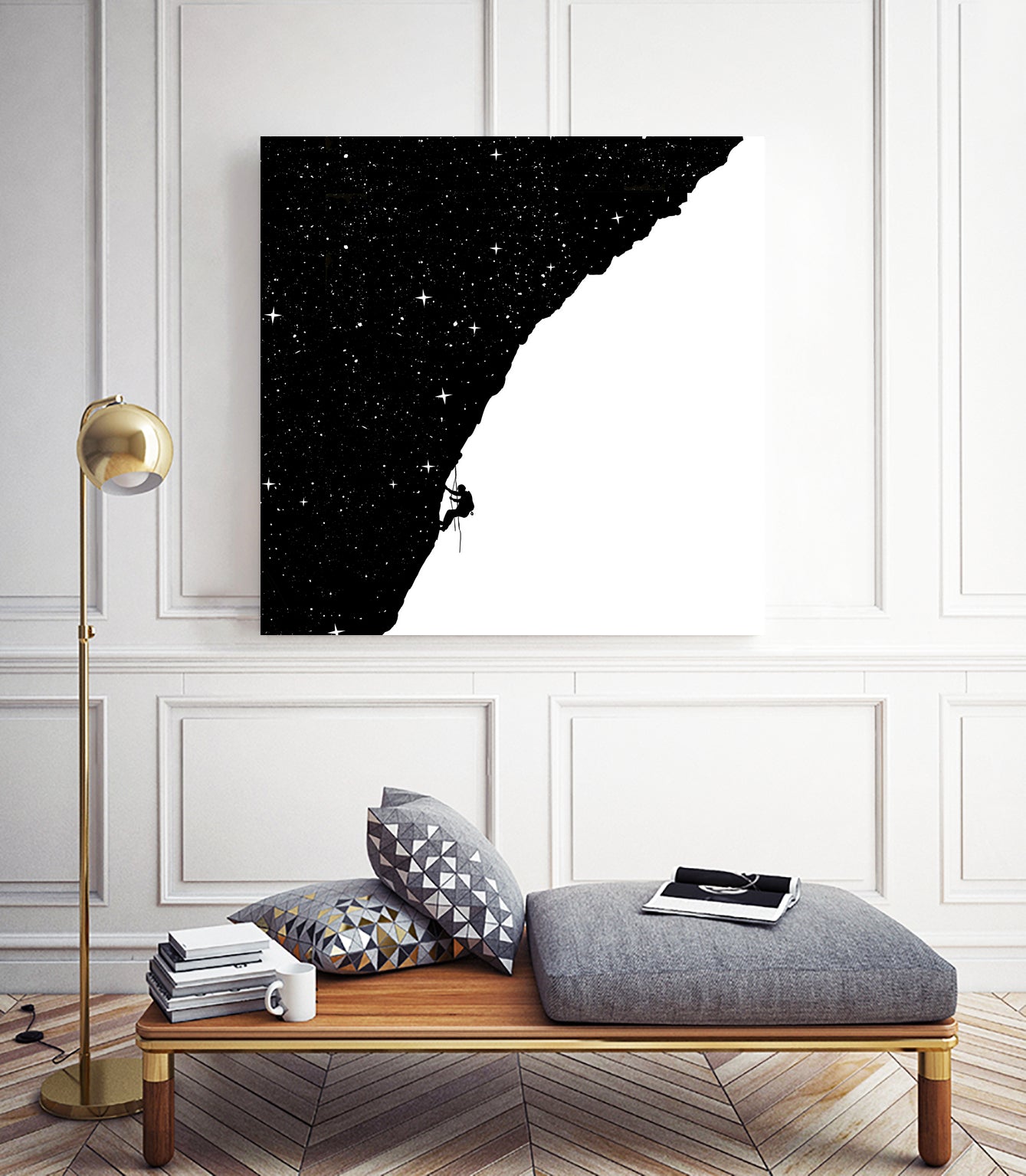 nightclimbing by Solti Balázs on GIANT ART - mixed media