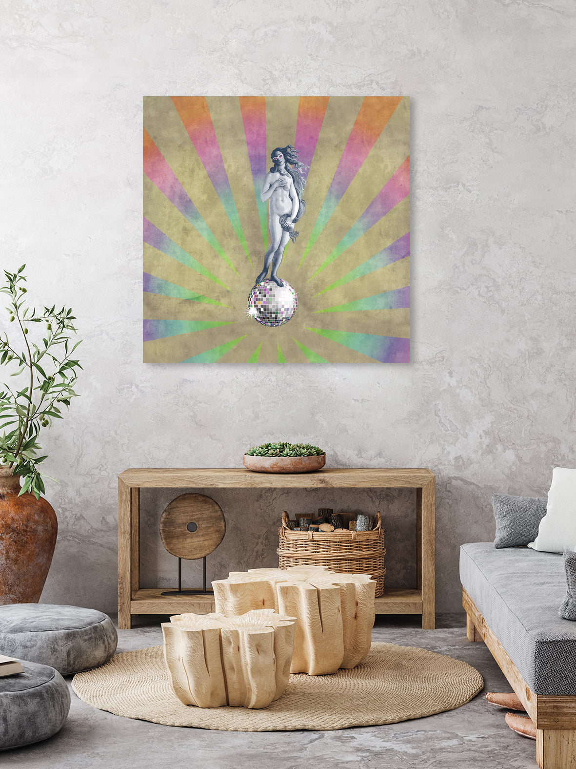 Disco Venus by Angelo Cerantola on GIANT ART - white photo illustration