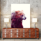 Bear Calm by Amy Hamilton on GIANT ART - mixed media