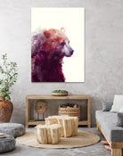 Bear Calm by Amy Hamilton on GIANT ART - mixed media