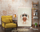 The Great White Angry Monkey by Lukáš Brežák on GIANT ART - white digital painting