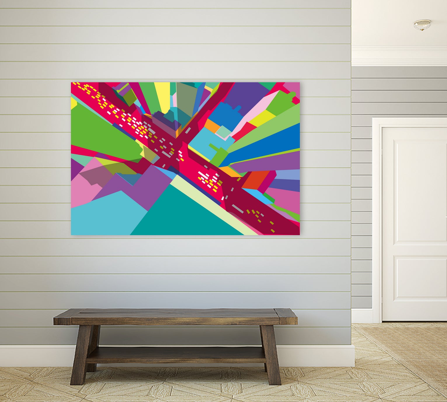 Intersection 2 by Yoni Alter on GIANT ART - vector illustration