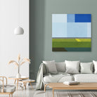 Landscape 05 by Issac Mangold on GIANT ART - blue digital painting
