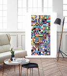 Invisible Cities v2 by Serafim Mendes on GIANT ART - white vector illustration