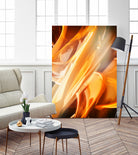 Into the Unknown - Abstraction III / OE by Tenyo Marchev on GIANT ART - orange 3d art