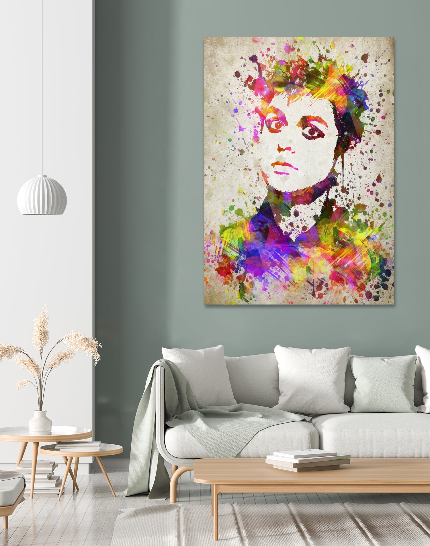 Billie Joe Armstrong in Color by Aged Pixel on GIANT ART - red digital drawing