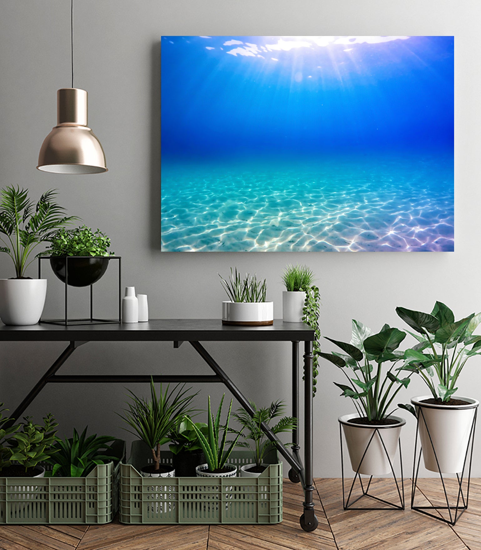 One Deep Breath by Nicklas Gustafsson on GIANT ART - blue processing/programming