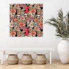 Because Sloths by ChalermPhol Harnchakkham on GIANT ART - red digital drawing