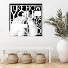 You Are Everything by Aimer Heinz on GIANT ART - black typography