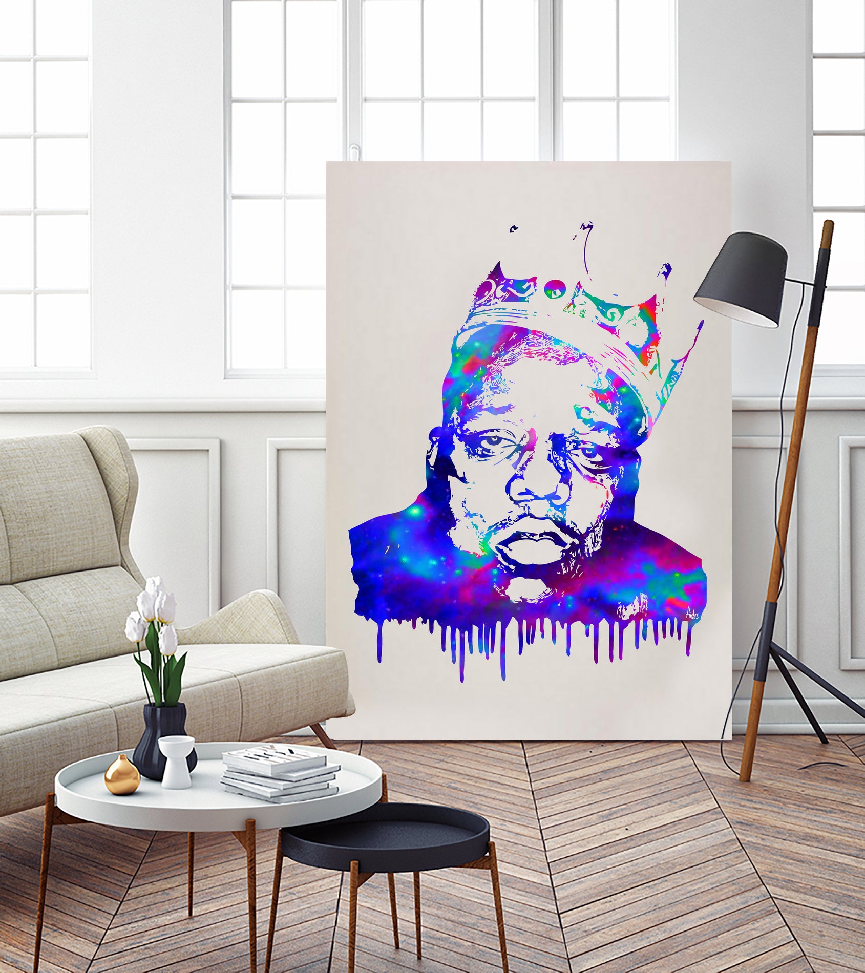 Notorious by - Fimbis on GIANT ART - blue digital drawing