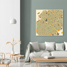 Brooklyn by Jazzberry Blue on GIANT ART - orange vector illustration