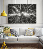 Bamboo Forest (black and white) by Pascal Deckarm on GIANT ART - black photo manipulation