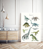 Dinosaurs by Amy Hamilton on GIANT ART - green mixed media