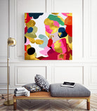 Paint Splatter by Saadana Shanmukam on GIANT ART - pink digital painting