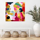 Paint Splatter by Saadana Shanmukam on GIANT ART - pink digital painting