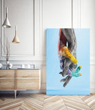 Imagine There Are No Environmental Problems by Evgenij Soloviev on GIANT ART - blue 3d art