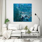Ocean's Flow by L. Renee Jones on GIANT ART - blue mixed media