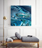 Celestial Seas by L. Renee Jones on GIANT ART - blue mixed media