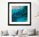 sp by L. Renee Jones on GIANT ART - blue mixed media